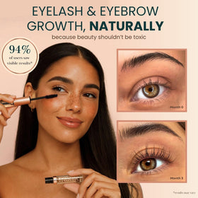 Live Fraiche dual-ended mascara tube wand poised for precise, mess-free application