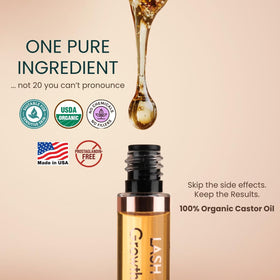 Live Fraiche cold-pressed oil texture close-up showing rich clarity and nourishing quality