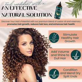 Live Fraiche oil texture drop highlighting rich castor blend for hydration