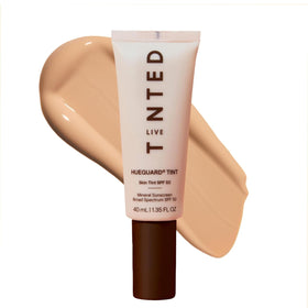 Live Tinted Hueguard front packaging showing SPF 50 and shade 09 benefits