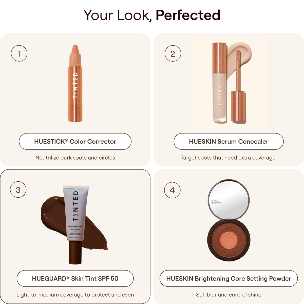 Live Tinted worn outdoors showing dewy glow and water-resistant benefit
