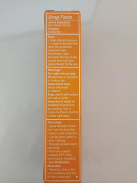 Live Tinted Hueguard mini label closeup showing SPF 30 and clean formula details