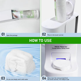 LiveFull three refill buckets lined up for organized, easy access