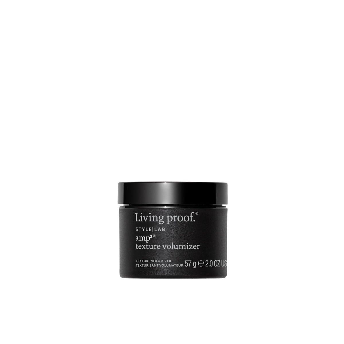 Living Proof Amp Texture Volumizer front packaging showing product and branding, for effortless volume
