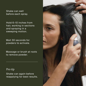Living Proof dry shampoo tucked in a gym bag for quick post-workout refresh