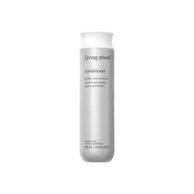 Living Proof bottle front view showing product and brand benefits