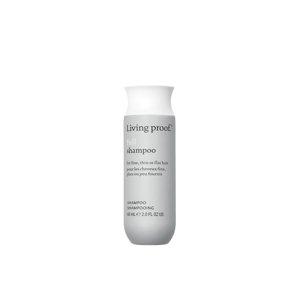 Living Proof front bottle view showing clean branding and travel size for convenience