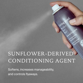 Living Proof applied before blow-drying for smoother styling
