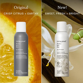 Living Proof in bathroom setting showing convenient daily use and time-saving refresh