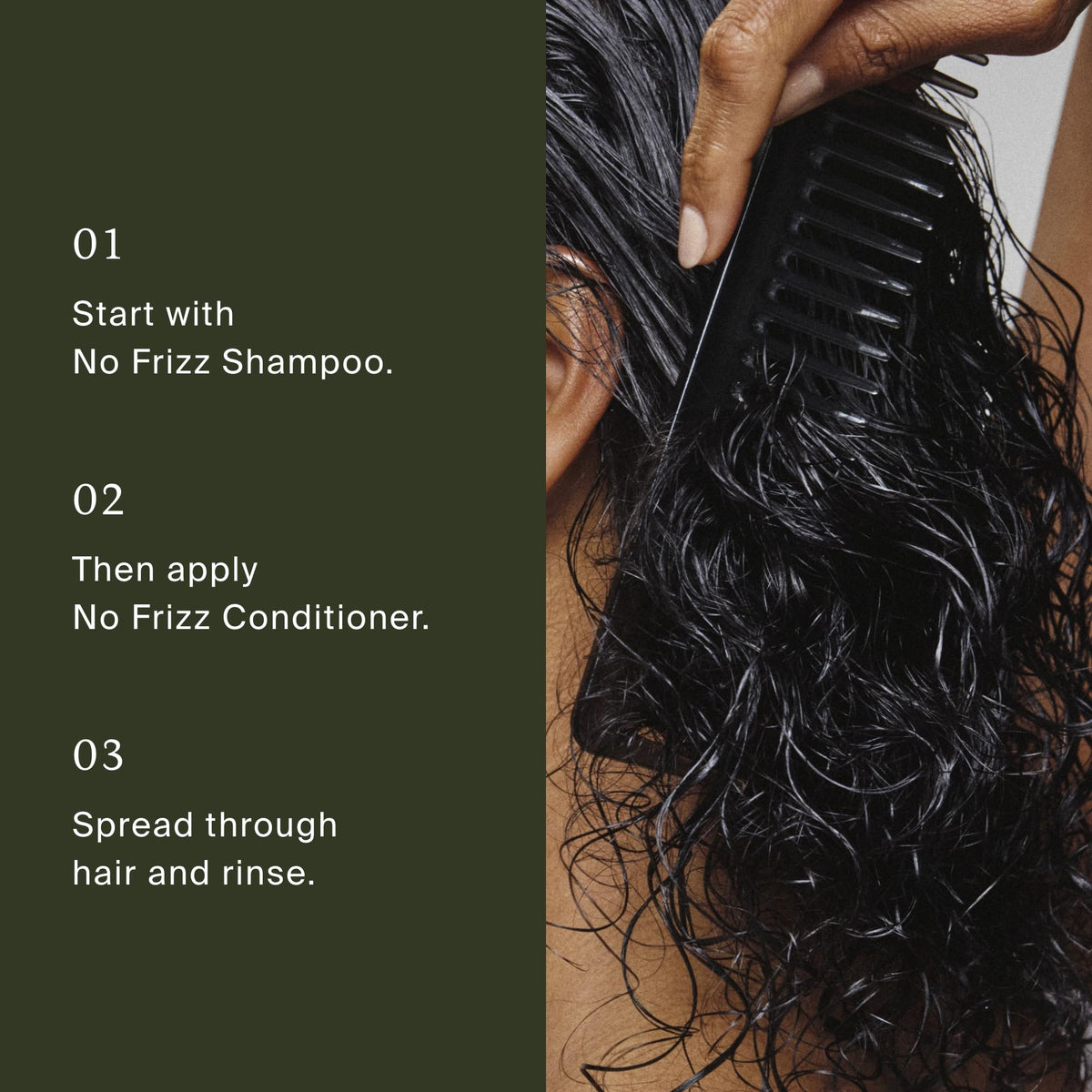 Living Proof after styling hair result demonstrating smooth, frizz-reduced finish