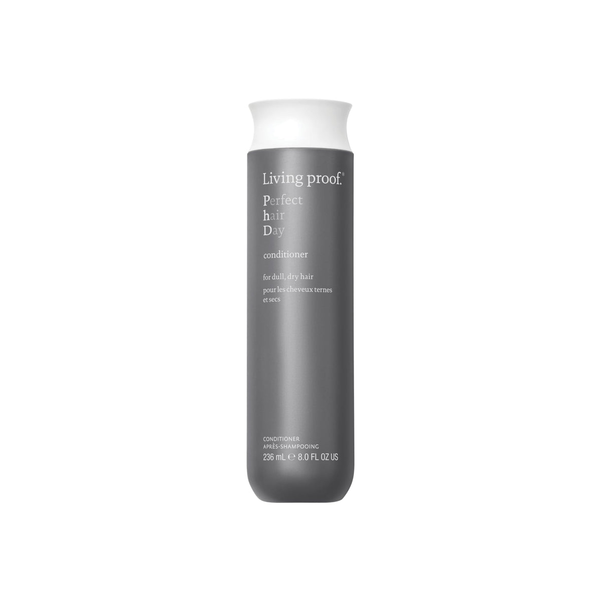 Living Proof front bottle view showing product branding and clean design benefit