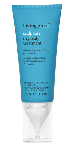Living Proof front packaging showing 3.4 oz bottle and benefit hydration