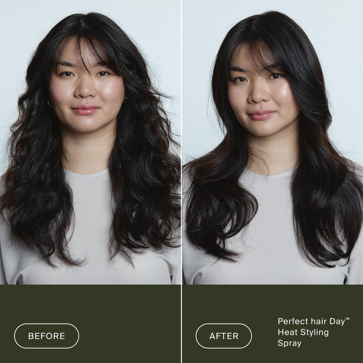 Living Proof texture on hand showing lightweight, non-greasy feel