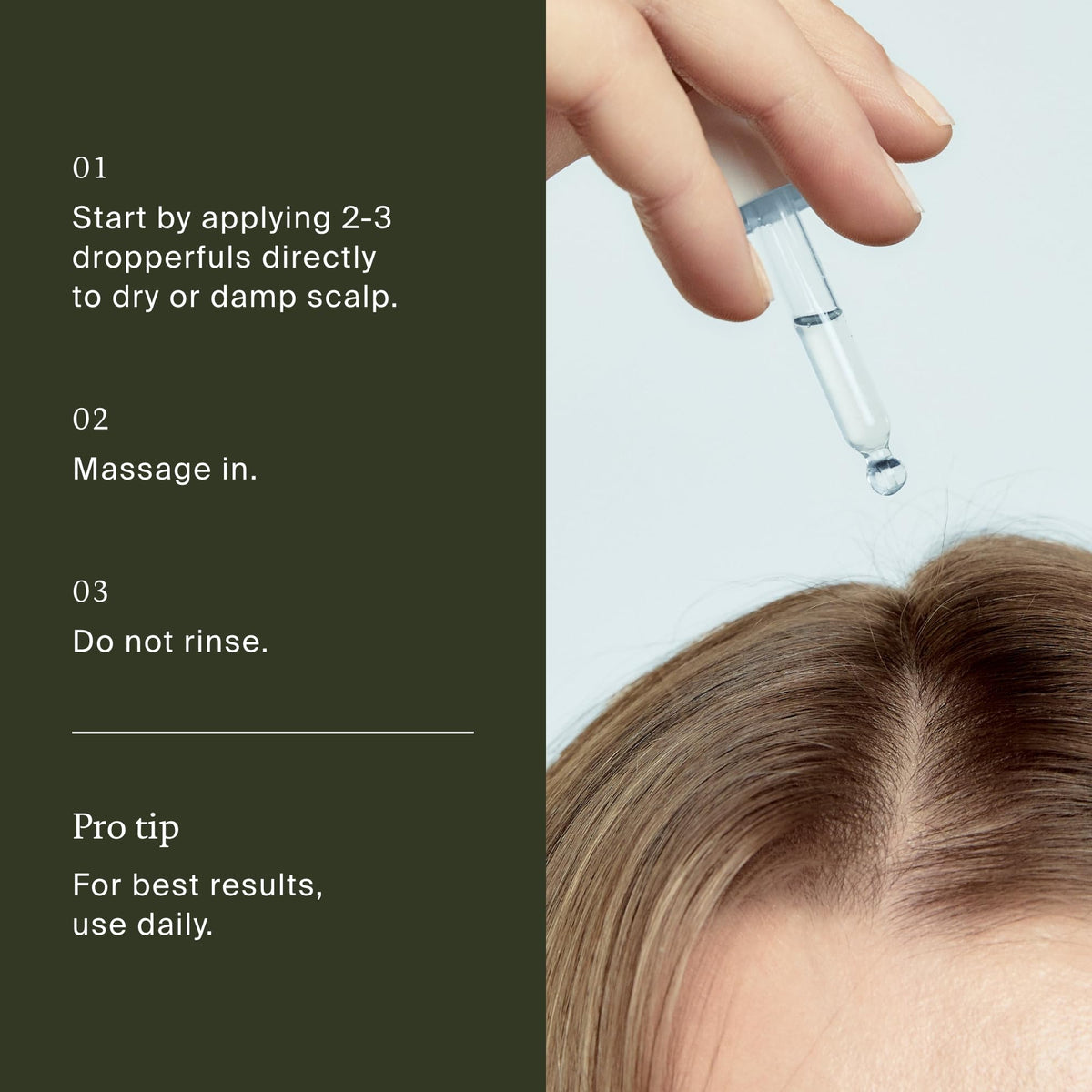 Living Proof serum on bathroom shelf lifestyle image shows effortless daily routine benefit