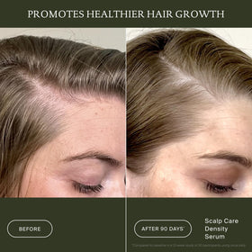 Living Proof lightweight serum texture on fingertip absorbs quickly for easy use