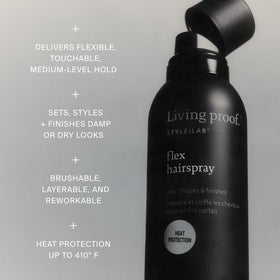 Living Proof fine mist texture demonstrating even coverage benefit