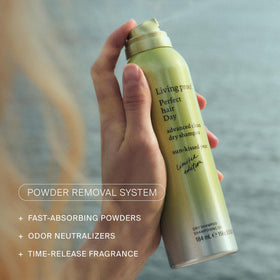 Living Proof hair after use smooth glossy finish demonstrating softness benefit