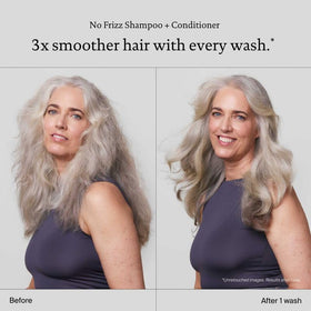 Living Proof travel kit packed in carry-on luggage for on-the-go frizz control