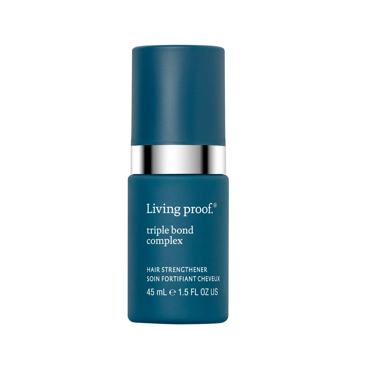 Living Proof front packaging showing the treatment and mask for easy identification and benefits