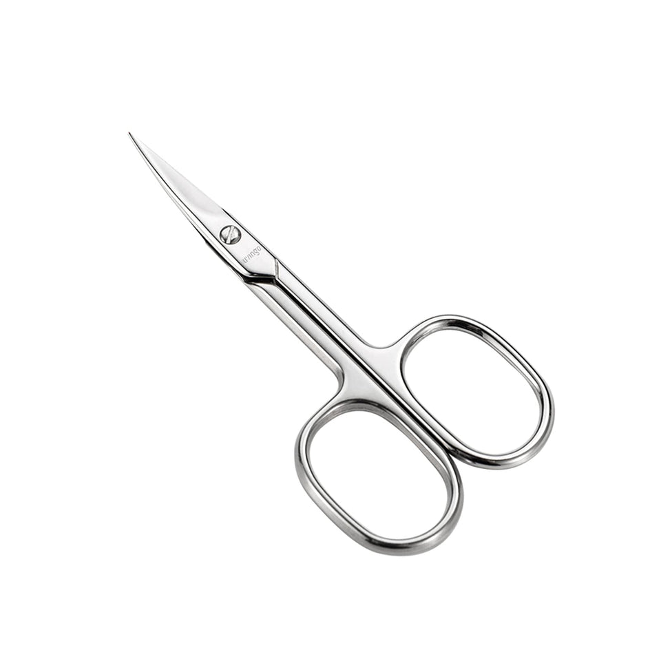 LIVINGO front view of scissors packaging showing professional appearance and portability