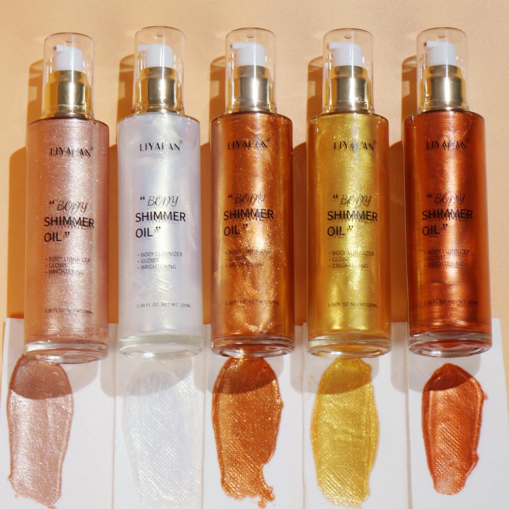 LIYALAN mixed into foundation in a bowl showing customizable glow and seamless blend