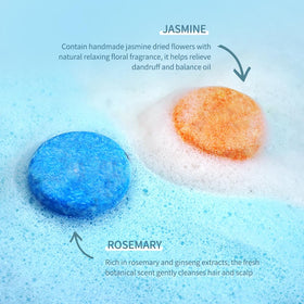 LIYALAN lather demo with foam created by bar for effective oil removal benefit
