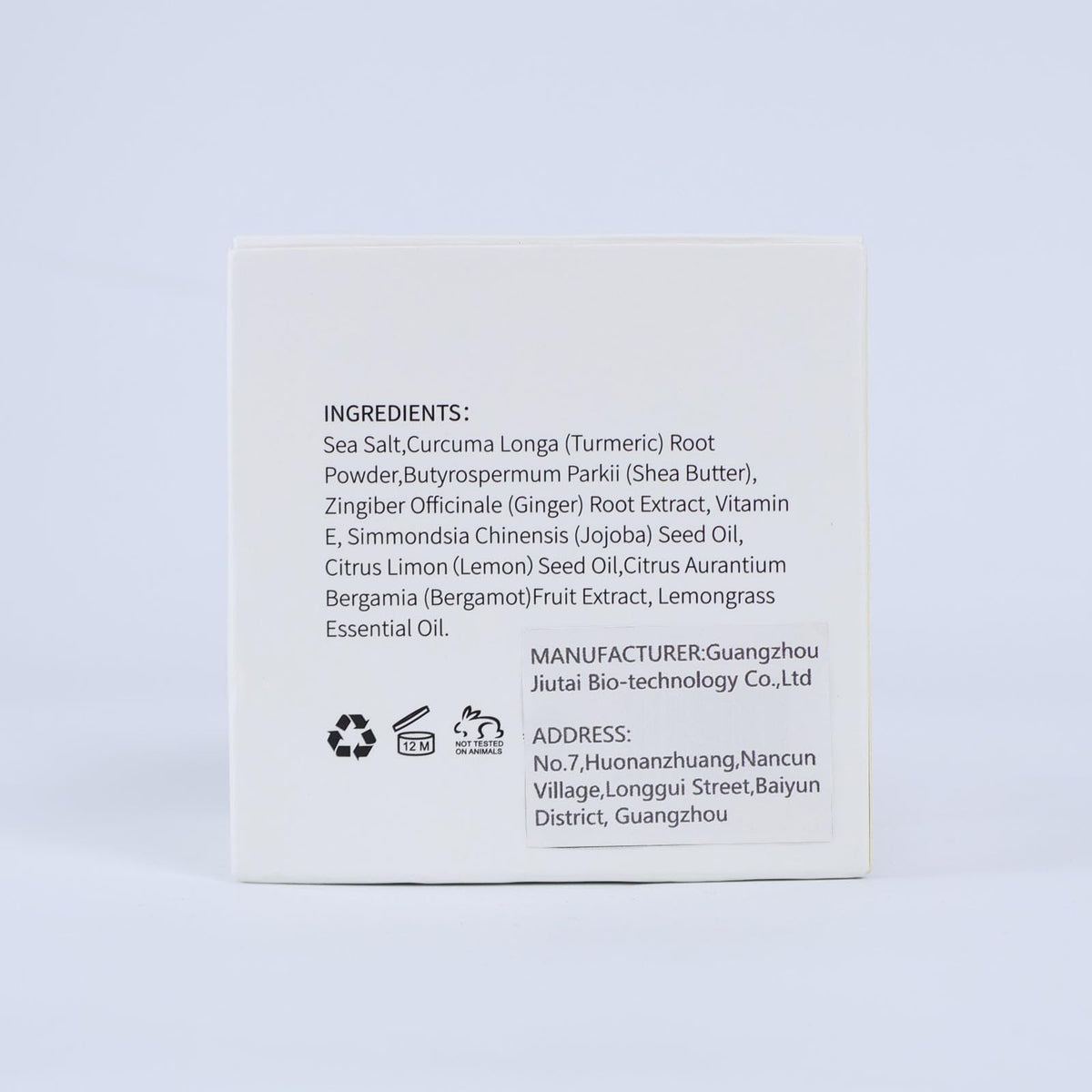 LIYALAN jar in bathroom lifestyle scene illustrating daily skincare routine