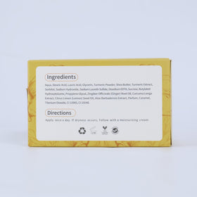 LIYALAN soap resting on a dish showing drainage and bar longevity