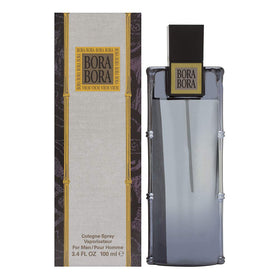 Liz Claiborne Bora Bora bottle front view showing label and modern packaging benefit: easy identification