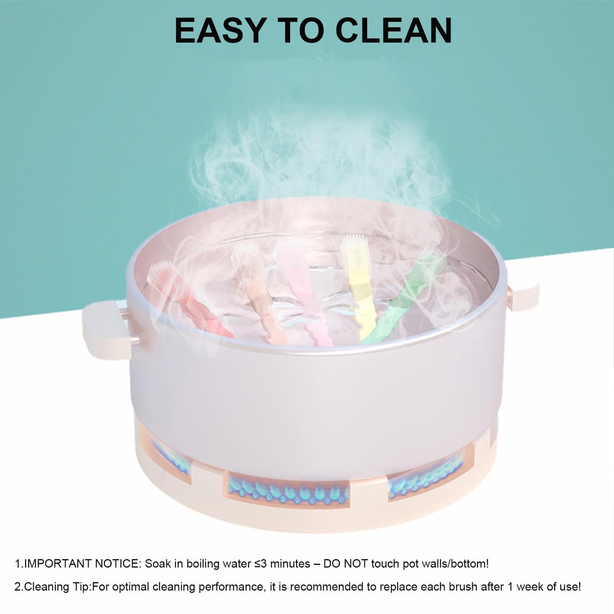 LIZICH brushes packed in a travel bag for on-the-go eyelid hygiene
