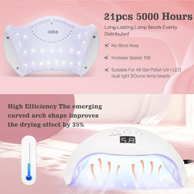 LKE lamp packed in a small bag for travel convenience and portability