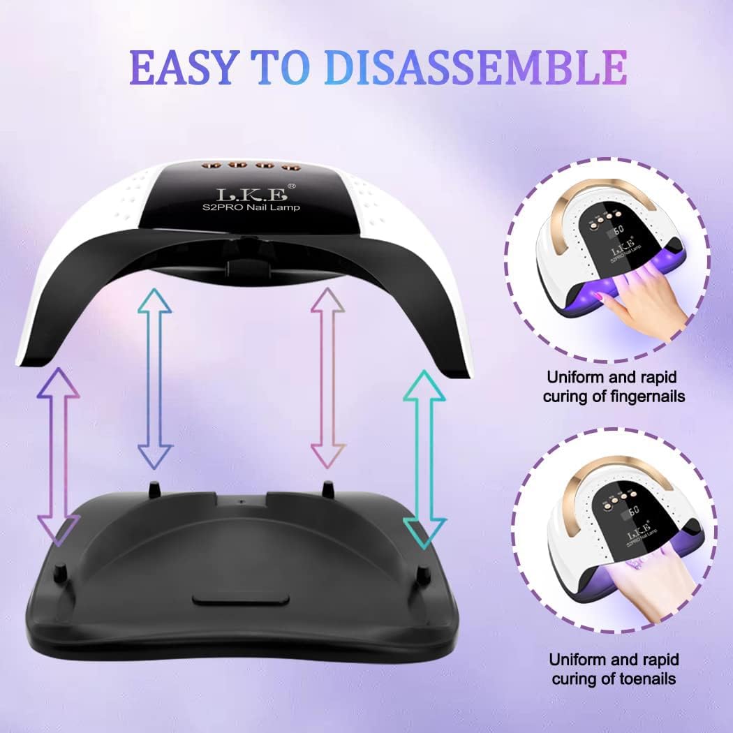 LKE removable bottom plate detached for easy cleaning and versatile pedicure use