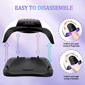 LKE removable bottom plate detached for easy cleaning and versatile pedicure use