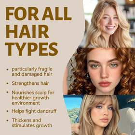 L LUSETA shampoo texture demonstrating creamy lather for gentle cleanse