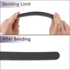 LNAUJS file in use shaping a thumb for precise nail control