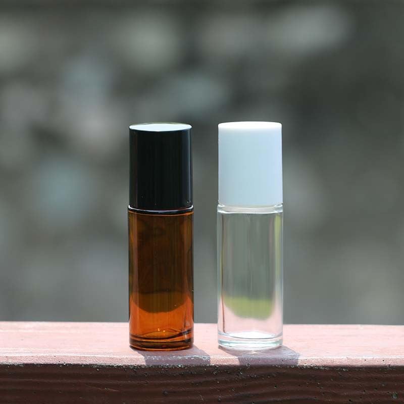 LNYMZD bottle filled with fragrance showcasing refillable customization benefit