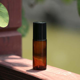 LNYMZD bottles on bathroom vanity conveying everyday beauty routine convenience benefit