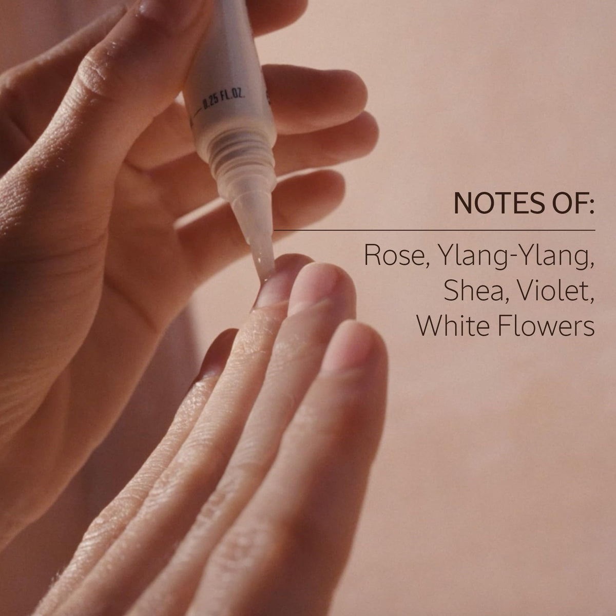 L'Occitane bottle beside manicure tools showing at-home use convenience