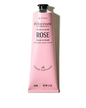 L'Occitane front tube showing elegant branding and size benefit