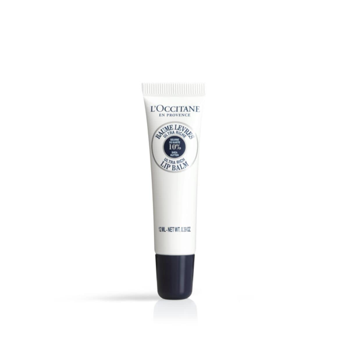 L'OCCITANE front tube view showing packaging and product identity