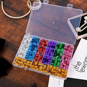 loceast multicolor festival style braid adorned with beads benefit bold colorful look