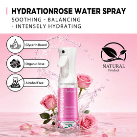 lockmio mist applied to hair adding shine and light fragrance