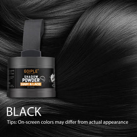 lockmio open powder pan showing rich black pigment for natural coverage