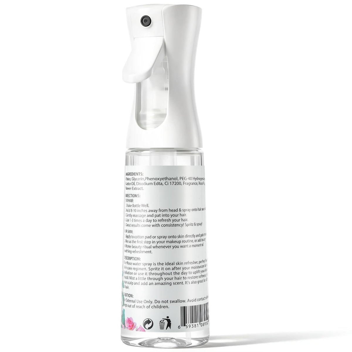 lockmio rose extract visual emphasizing botanical soothing benefit