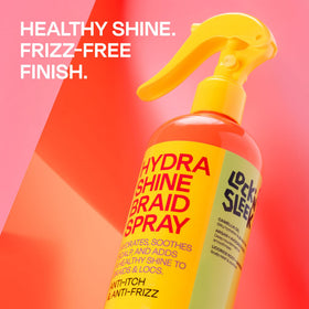 LOCK'N SLEEK used in styling scene showing refreshed braids and tidy edges benefit