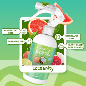 Locsanity close-up mist spray nozzle dispersing fine hydrating mist