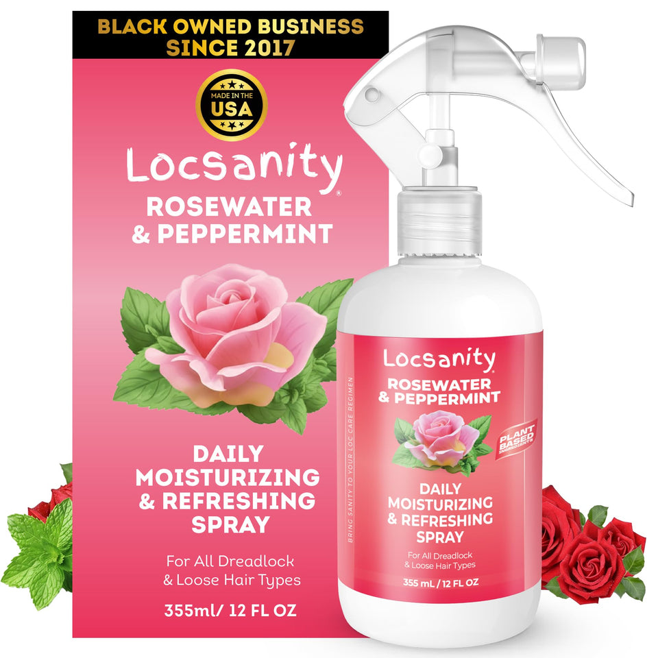 Locsanity front packaging showing bottle and branding for easy selection