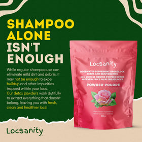 Locsanity set in spa-style bath scene for relaxing treatment