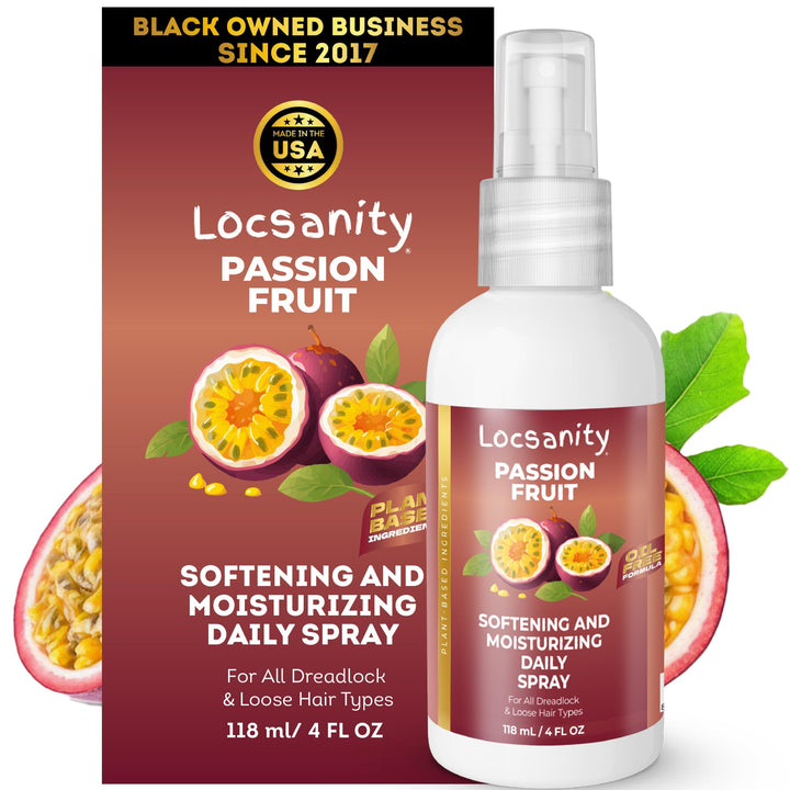 Locsanity front packaging showing bottle and brand for easy identification and travel convenience