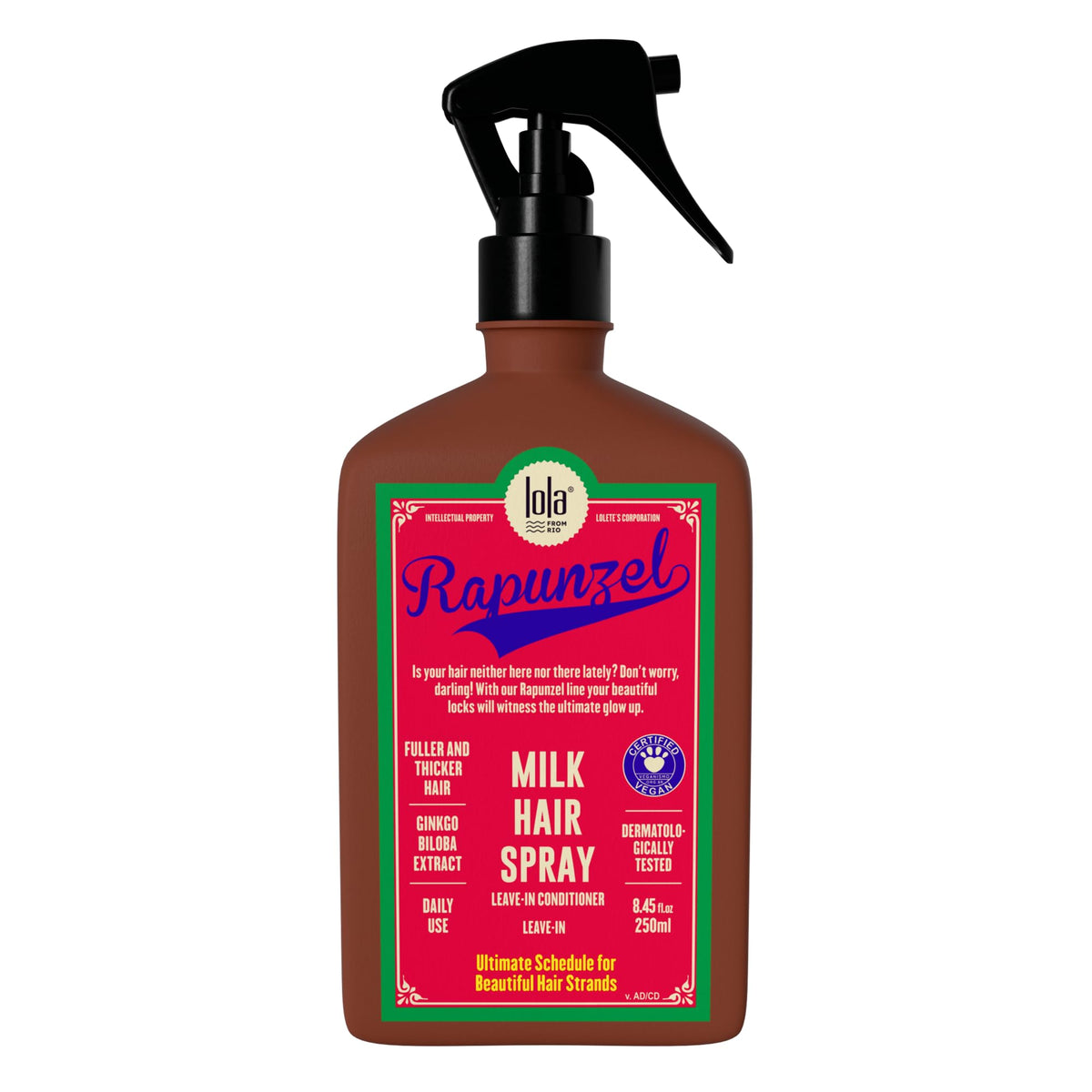 Lola front packaging showing product bottle for quick identification and shelf appeal